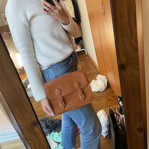 Ralph Lauren leather satchel